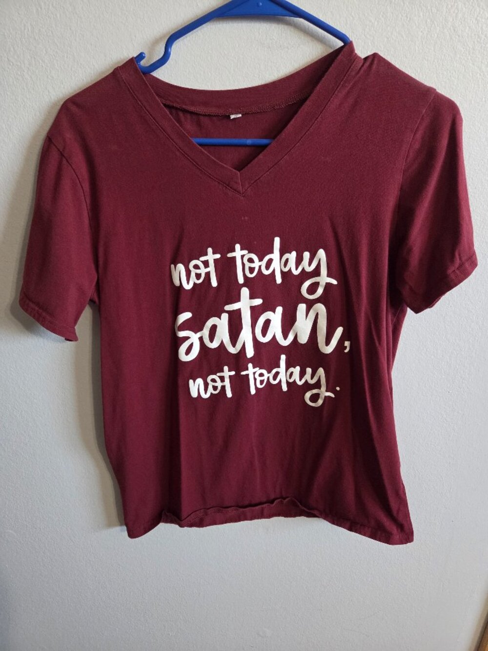 Not Today Satan!